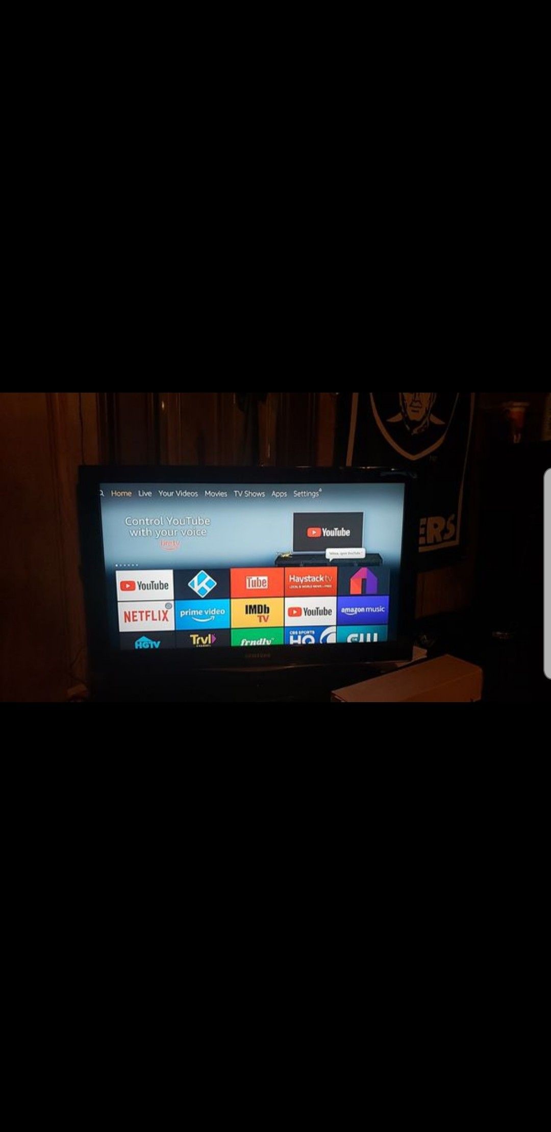 Samsung 32" tv with remote