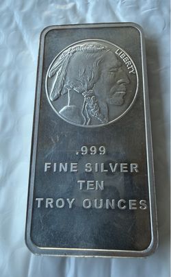 10 Troy oz .999 Silver
