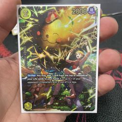 Op15 Sp Zeus (pikachu Nami)