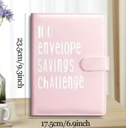 100 Envelope Saving Challenge Book