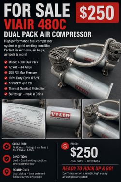 VIAIR 480c air compressor
