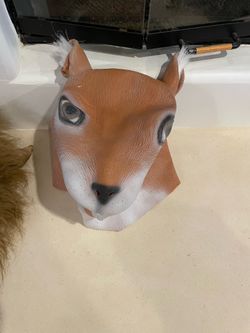 Rubber Squirrel Mask