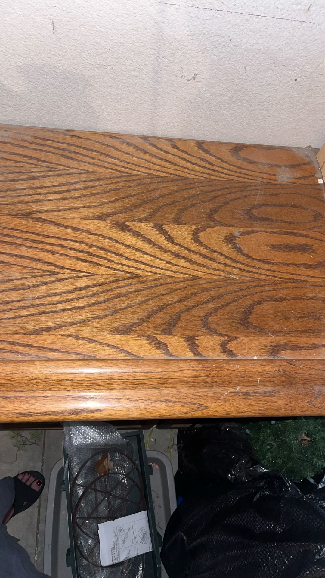 Custom Oak Bar Cabinet