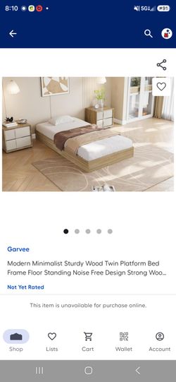 Twin Platform Bed Frame