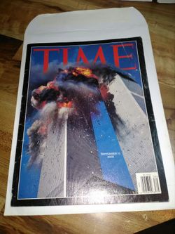 9 /11/2001 Time Mag. World Trade Center attack