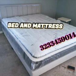 Queen Size Bed And Mattress 
