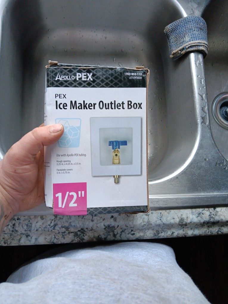 Pex Ice Maker Box