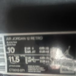 Jordan 12 Taxi (worn)