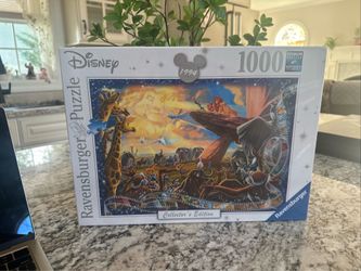 Collector Edition Ravensburg Lion King 1000 pc puzzle - NEW