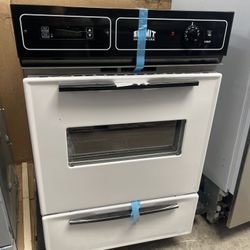 24” Gas Single Oven. Available In White, Cream And Stainless Steel 