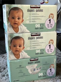 Kirkland Signature Size 1 Diapers