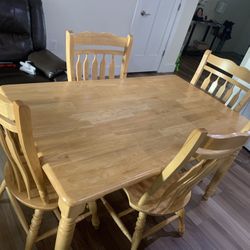 Dining Table with four Chairs