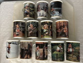 Hummel Collectors Mugs, Danbury Mint