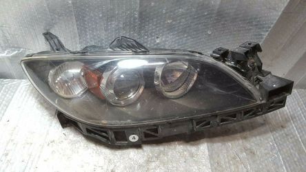 04 05 06 07 08 09 MAZDA 3 RIGHT PASSENGER HEADLIGHT HEAD LIGHT LAMP HEADLAMP OEM