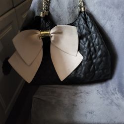Betsey Johnson Large Bow Bag