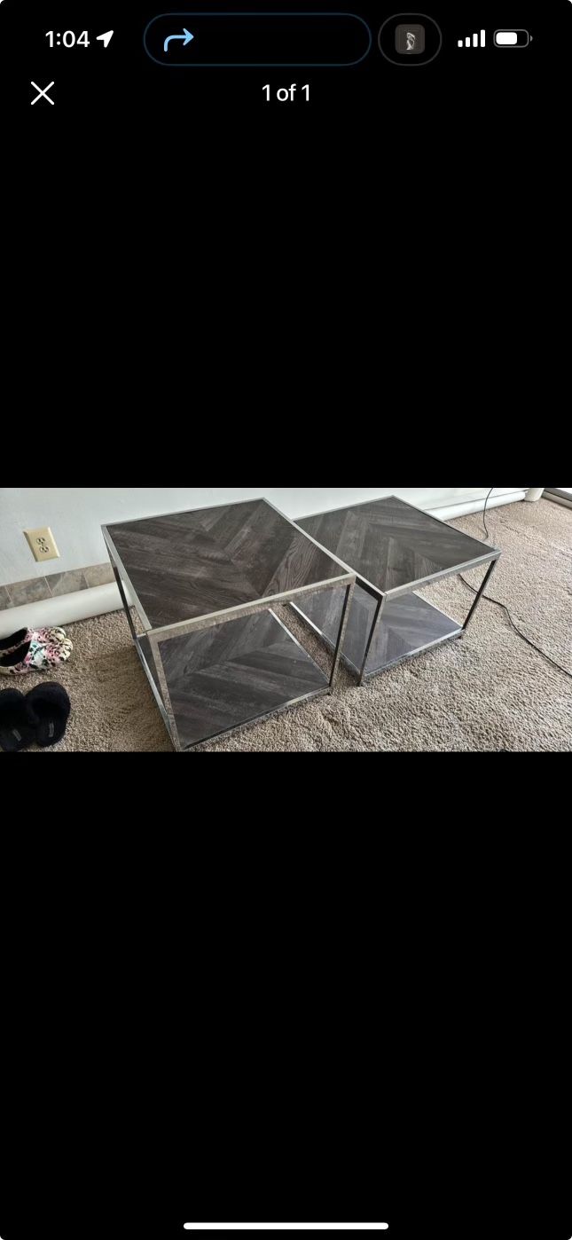 Side Tables Plus Coffee Table Set 