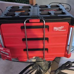 Packout 22in. Modular 3 drawer tool box whit metal reinforced Córners