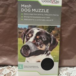 NIB Mesh Dog Muzzle Size Large 