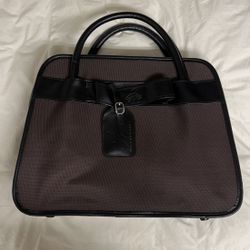 Joy Mangano Leather Travel Bag