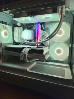 5800x3d and 9070GRE all white Gaming Pc