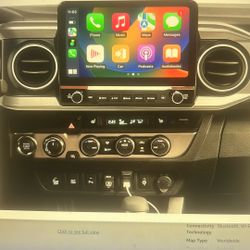 NEW Toyota Car Radio. Tacoma 2016 thru 2022 Stereo Upgrade Wireless Carplay & Android Auto 10.1” Touch Screen WiFi GPS BT FM/AM Support JBL