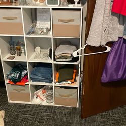 White 12 Shelf Stand