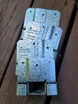 4 Simpson Strong-Tie ABA44Z Post Base Connectors