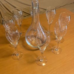 Vinera Con 8 Copas De Prinses House $ 300