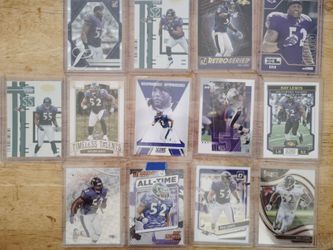 Ray Lewis NFL sports cards