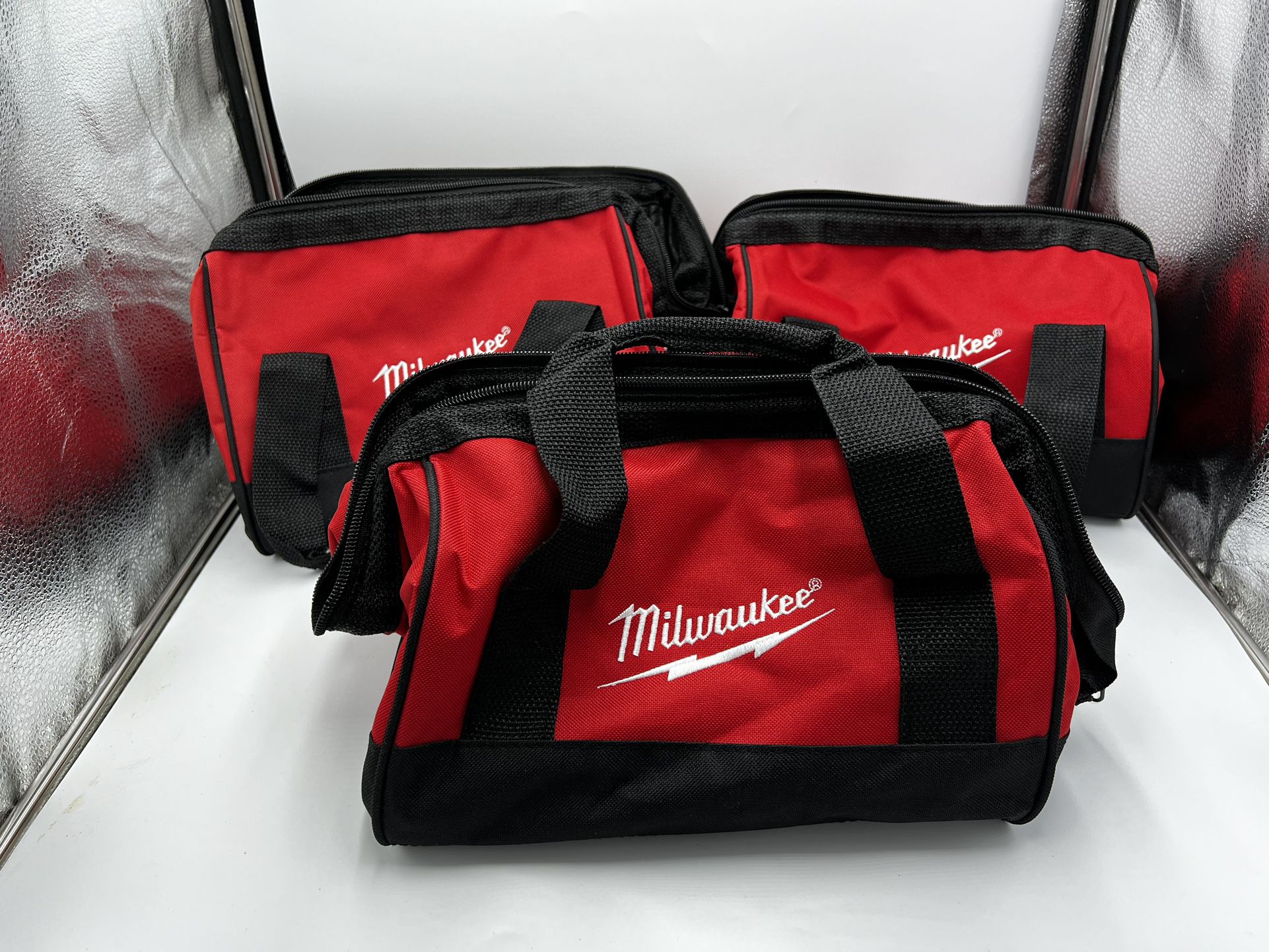 3X Milwaukee Small Contractor Heavy Duty Bag for Power and Hand Tools