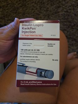 Lispro Kwikpen insulin