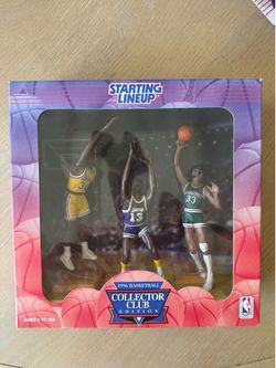 Lakers Shaq Wilt Kareem Exclusive Box Set Starting Lineup