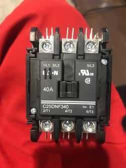 3 pole 40 amp contactor