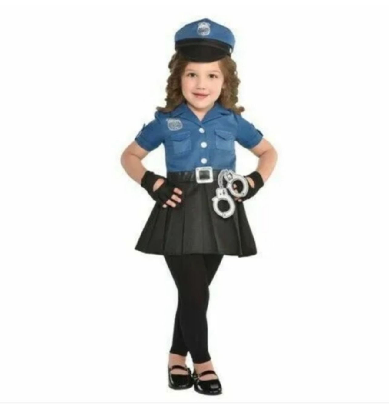 Toddler Cop, Cutie Halloween Costume New Size 2