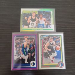 Luka Doncic Mavs NBA basketball cards 