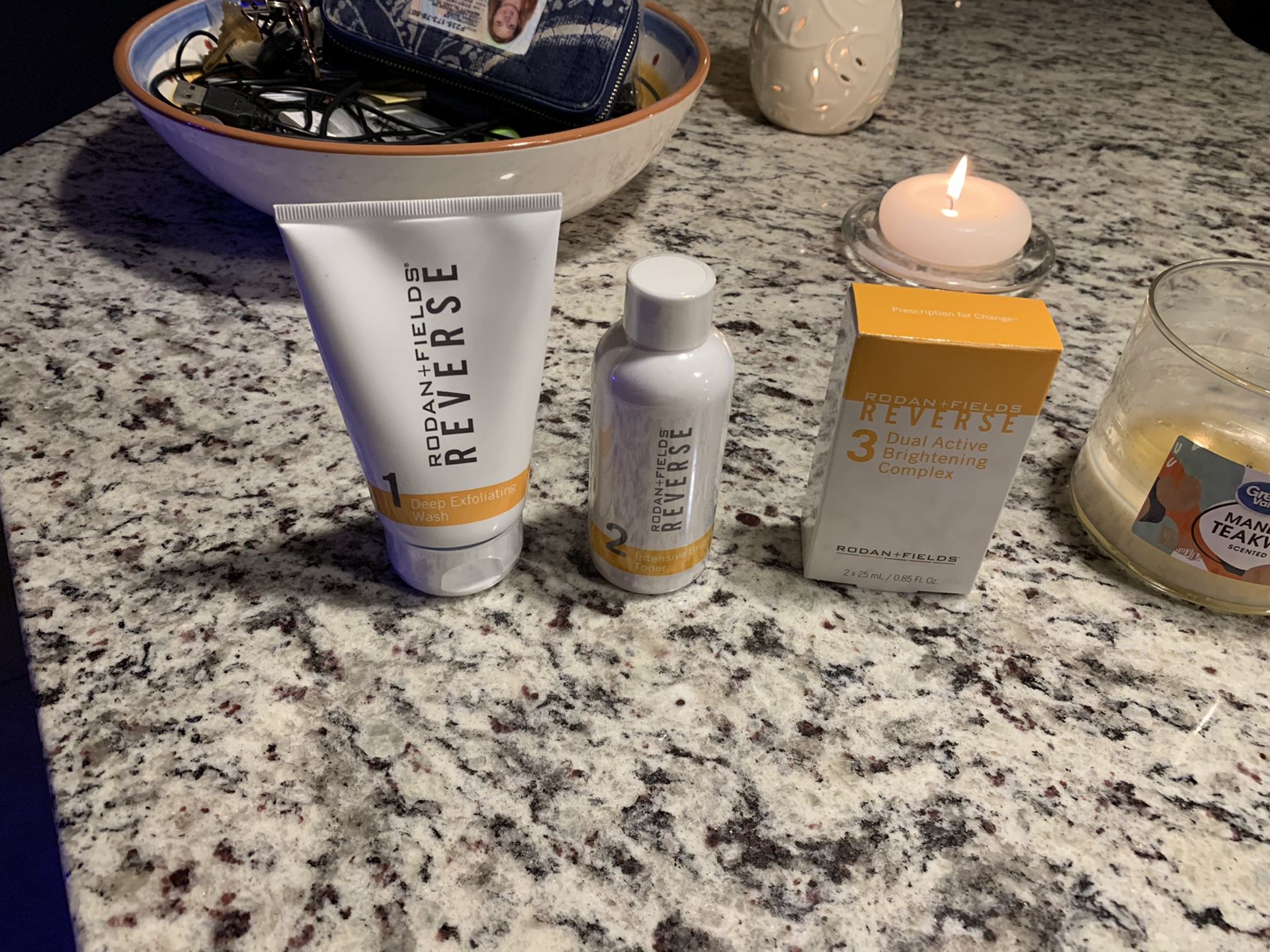 Rodan and Fields reverse regimen steps 1-3