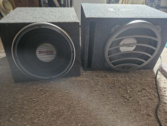 Boston Acoustics G1 and G2 Subwoofers