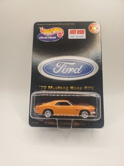Hot Wheels 1970 Mustang Boss 429 Limited Edition Series 1