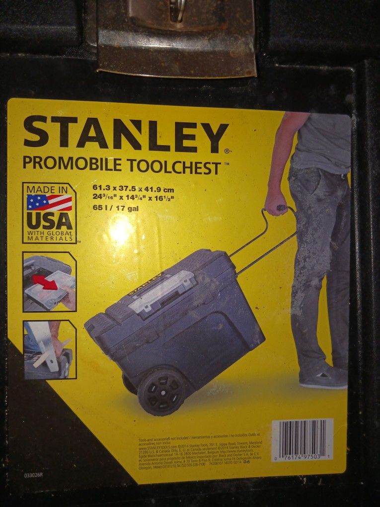 NEW STANLEY PROMOBILE TOOLCHEST 25 FINAL PRICE
