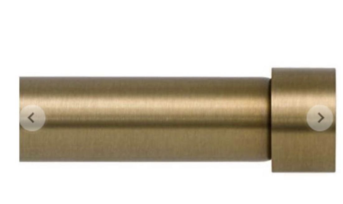 Ivilon Window Curtain Rod End Cap - 1 in