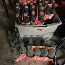 Vintage 90s Coca Cola Bottles