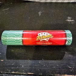 Pitboss 11.5 Gram Gambling Chips, Pack of 50, Green,  NEW