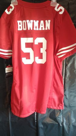 WOMENS SIZE LARGE ...49ERS JERSEY.... $40(FIRM)....