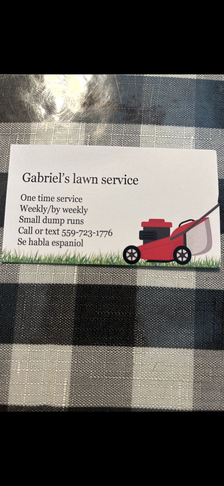 Lawn Mower .