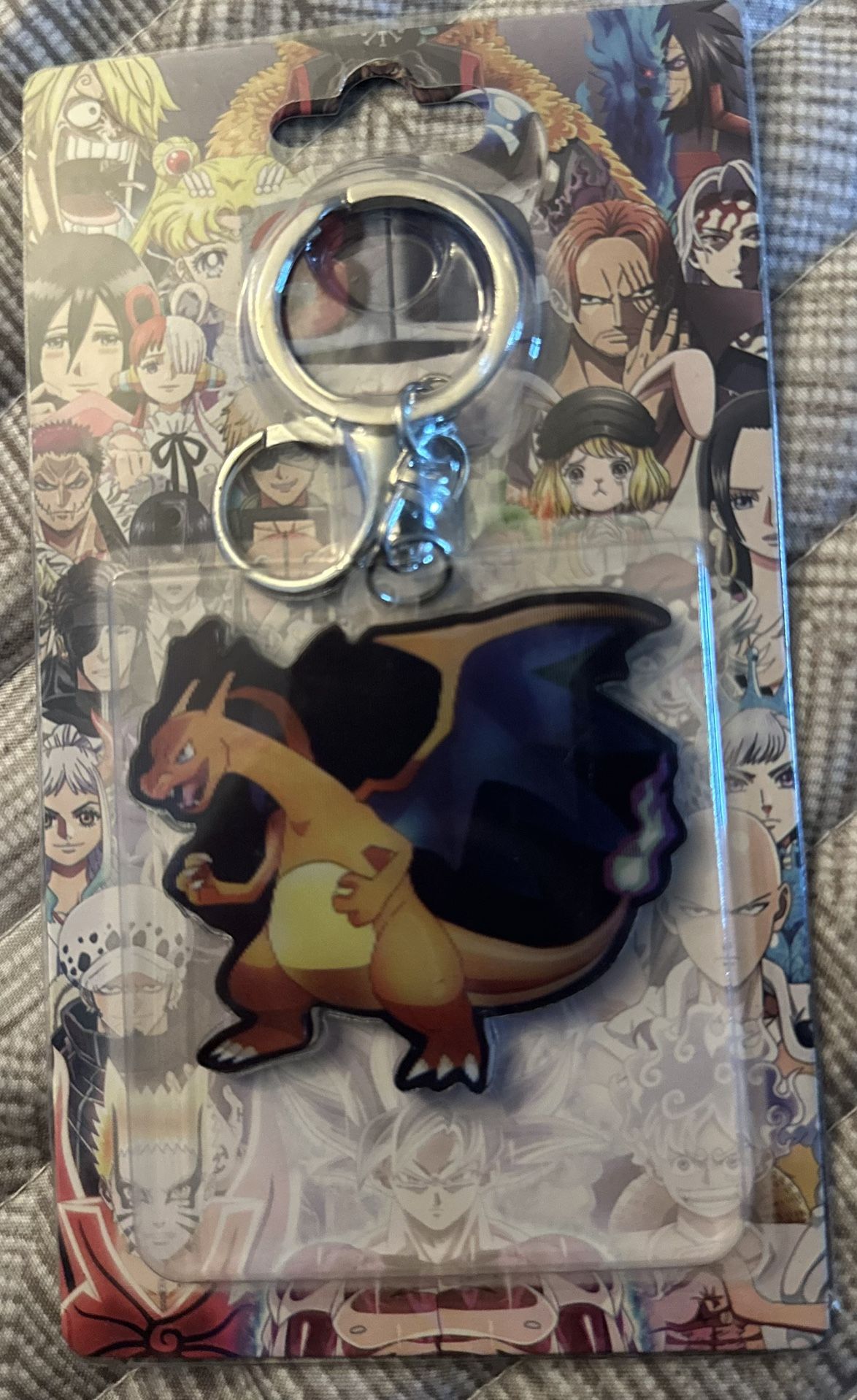Charizard Pokémon 3D Motion Keychain 