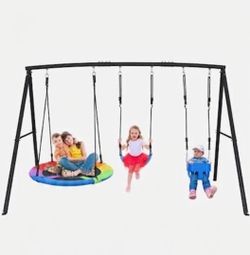 9ft Kids Outdoor Swing (HN)