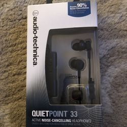 Quiet Point 33 active noise canceling headphones