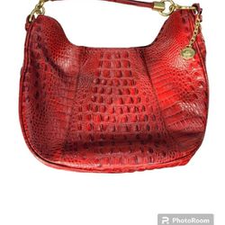 Brahmin Crocodile Shoulder Bag