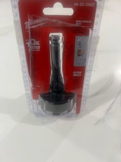 Milwaukee 2-9/16 in. High-Speed Steel Self-Feed Bit (New) open package