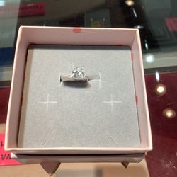 2ct Lab Grown Diamond Princess Cut Ring